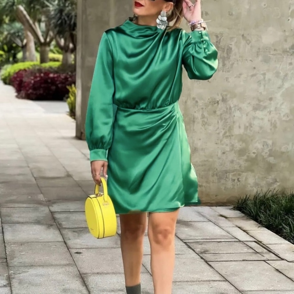Green Zara Dress